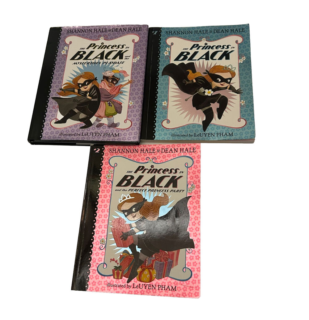 Princess Black Mysterious Playdate Hardcover And #1-2 Princess Black Paperbacks